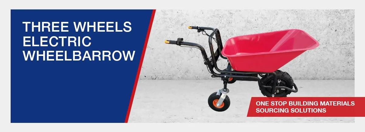 Three Wheels Electric Wheelbarrow hbsinostar1