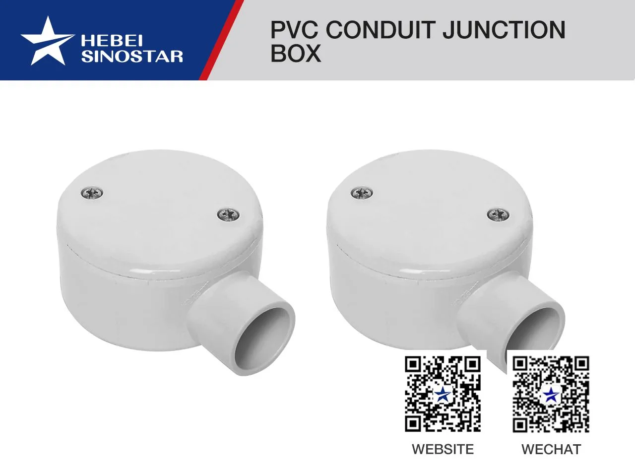 PVC Conduit Junction Box hbsinostar
