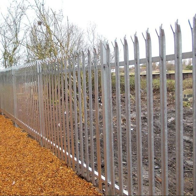 Metal-Palisade-Fence-D-and-W-Shape-Palisade-Security-Fence-System